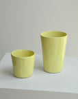 Yellow cup